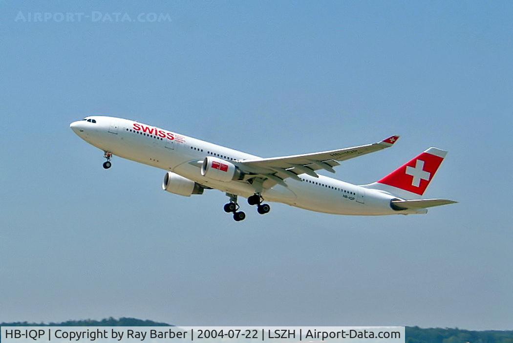 HB-IQP, 2001 Airbus A330-223 C/N 366, Airbus A330-223 [366] (Swiss International Air Lines) Zurich~HB 22/07/2004