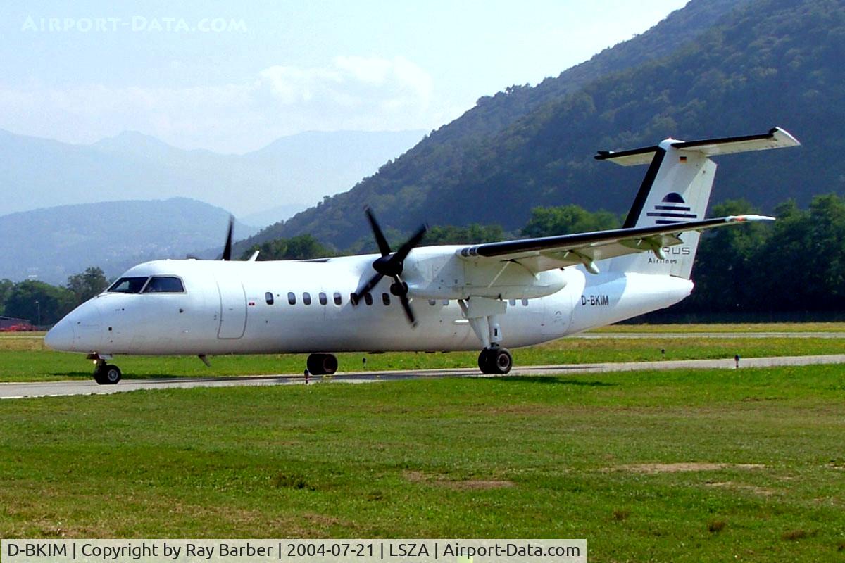 D-BKIM, 1993 De Havilland Canada DHC-8-311 Dash 8 C/N 356, De Havilland Canada DHC-8-314A Dash 8 [356] (Cirrus Air) Lugano~HB 21/07/2004