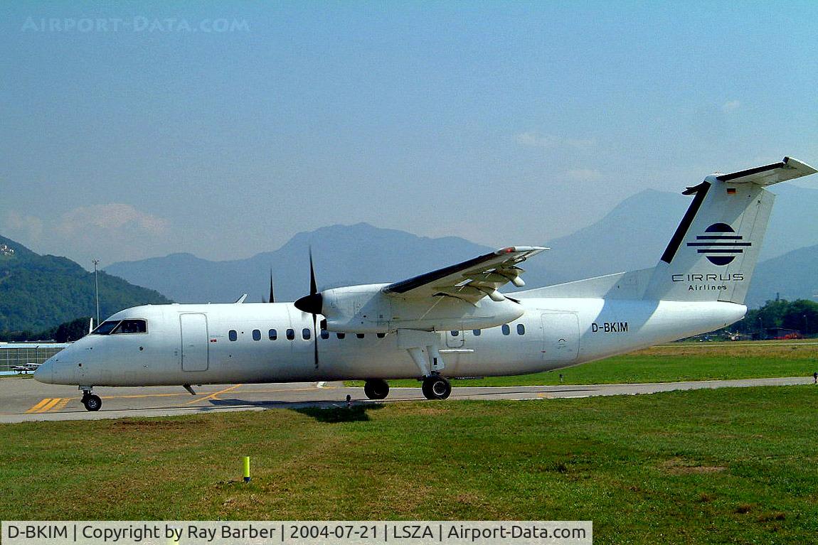 D-BKIM, 1993 De Havilland Canada DHC-8-311 Dash 8 C/N 356, De Havilland Canada DHC-8-314A Dash 8 [356] (Cirrus Air) Lugano~HB 21/07/2004