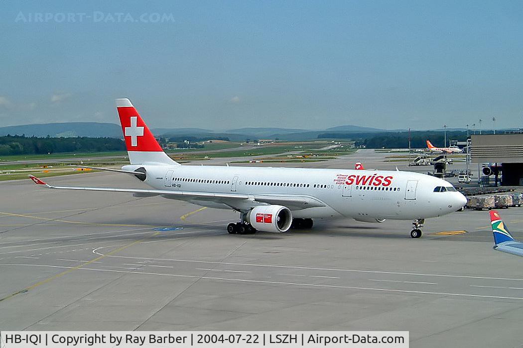 HB-IQI, 1999 Airbus A330-223 C/N 291, Airbus A330-223 [291] (Swiss International Air Lines) Zurich~HB 22/07/2004