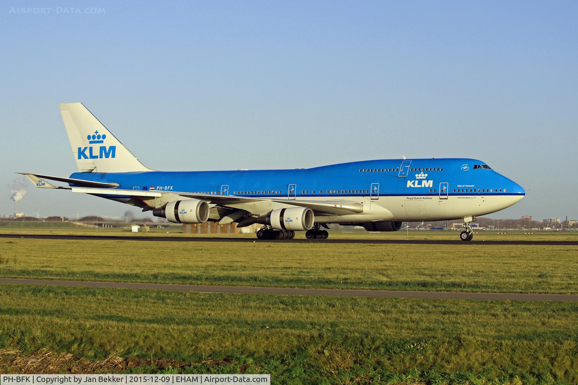 PH-BFK, 1991 Boeing 747-406BC C/N 25087, Schiphol, Polderbaan