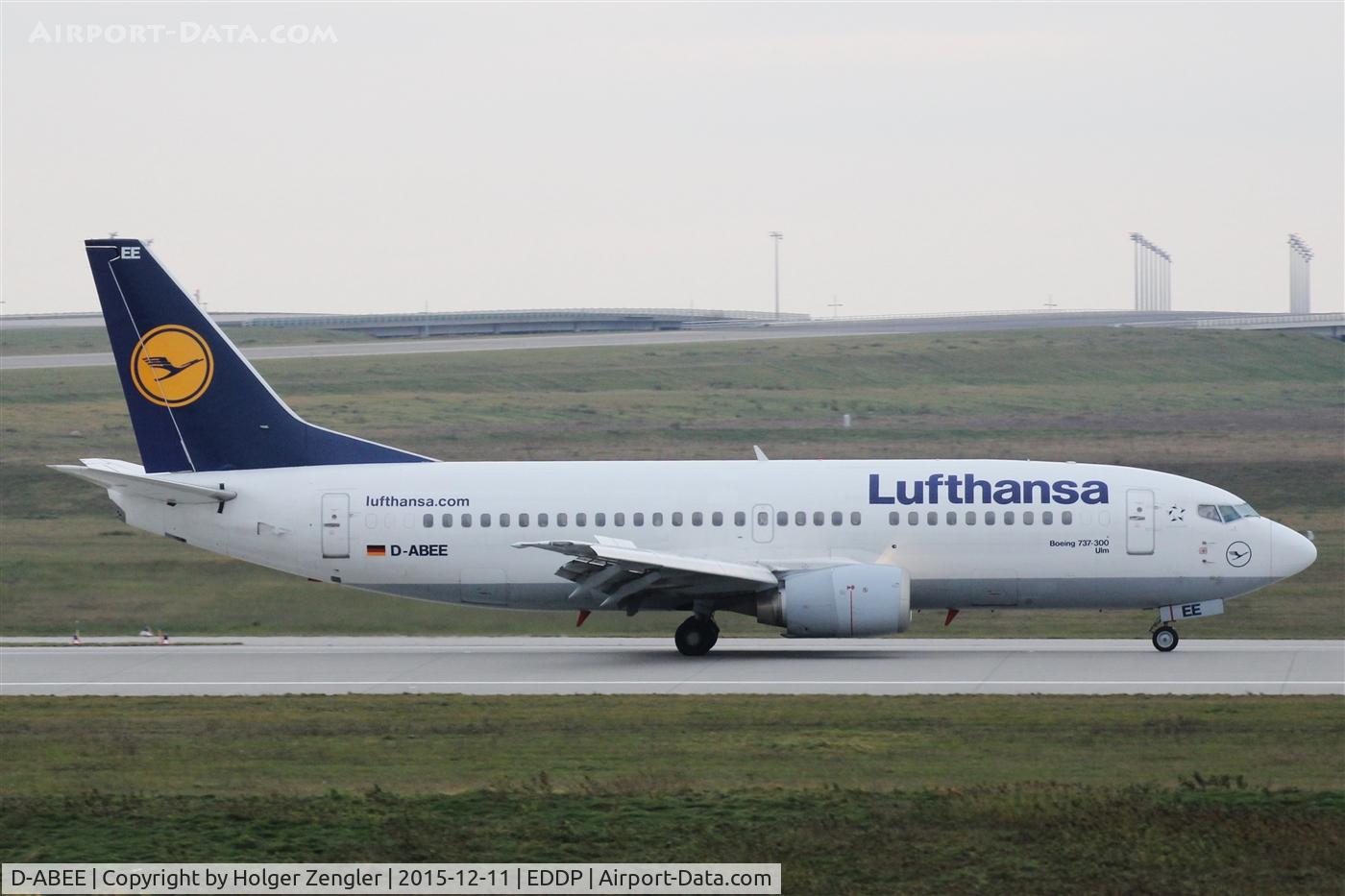 D-ABEE, 1991 Boeing 737-330 C/N 25216, Arrival from FRA on rwy 26R....