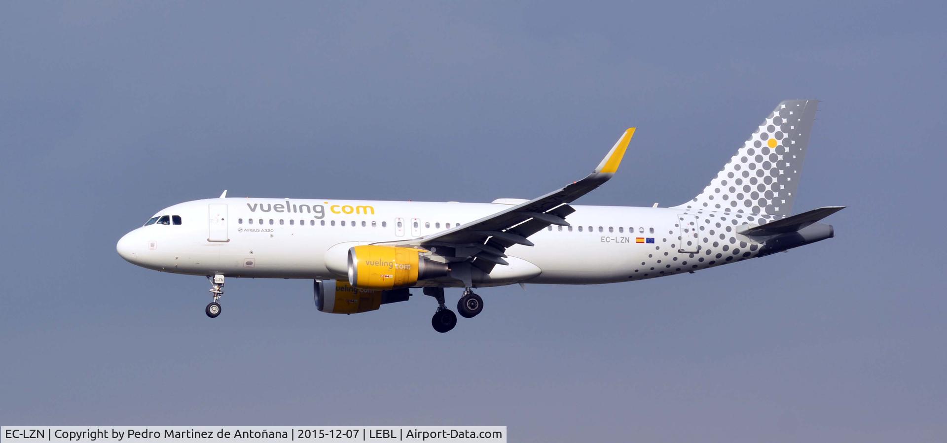 EC-LZN, 2013 Airbus A320-214 C/N 5925, El Prat -  Barcelona  -  España