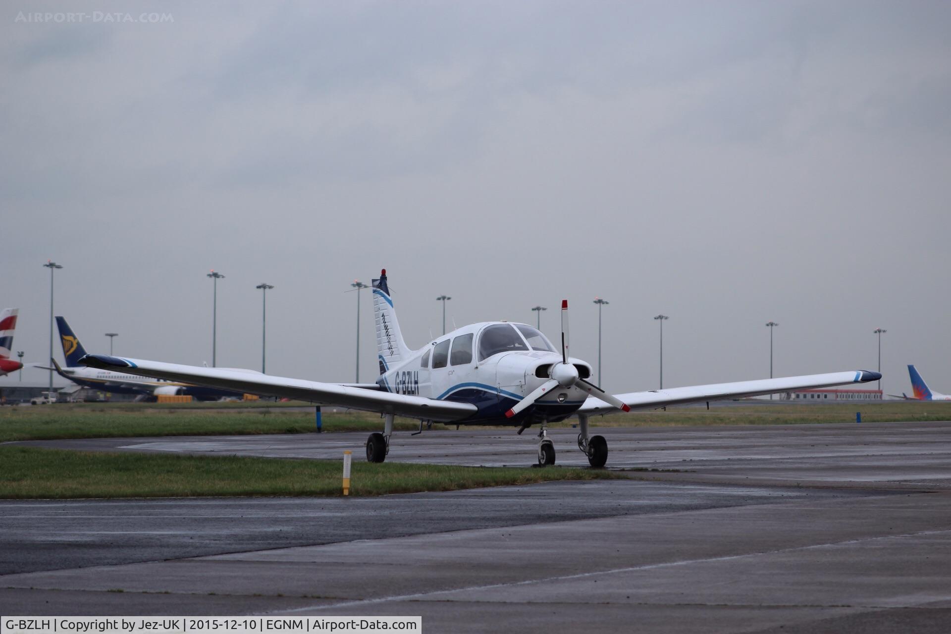 G-BZLH, 1983 Piper PA-28-161 Warrior II C/N 28-8316075, outside Multiflight hanger, ready for next sortie,