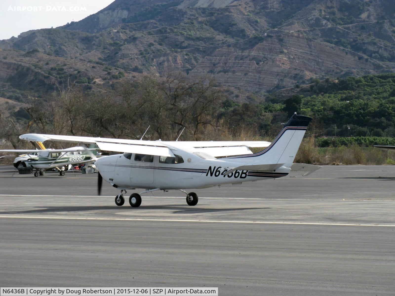 N6436B, 1978 Cessna T210M Turbo Centurion C/N 21062763, 1978 Cessna T210M TURBO CENTURION, Continental TSIO-520-R 310 Hp max, 285 Hp continuous, landing roll Rwy 04