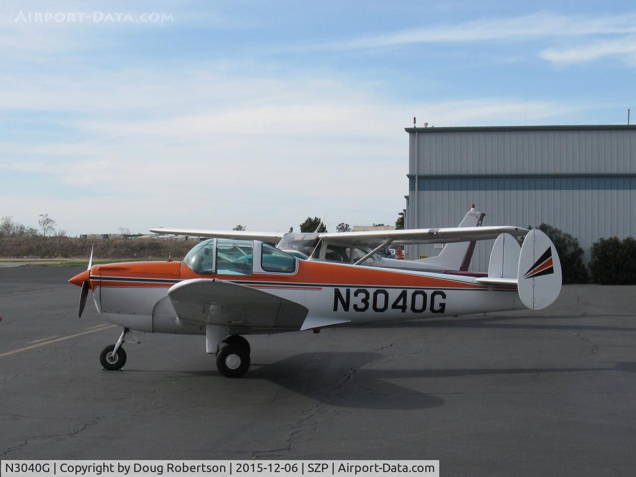 N3040G, 1961 Forney F-1A Aircoupe C/N 5740, 1961 Forney F-1A AIRCOUPE, Continental O-200 100 Hp upgrade by STC from original C90