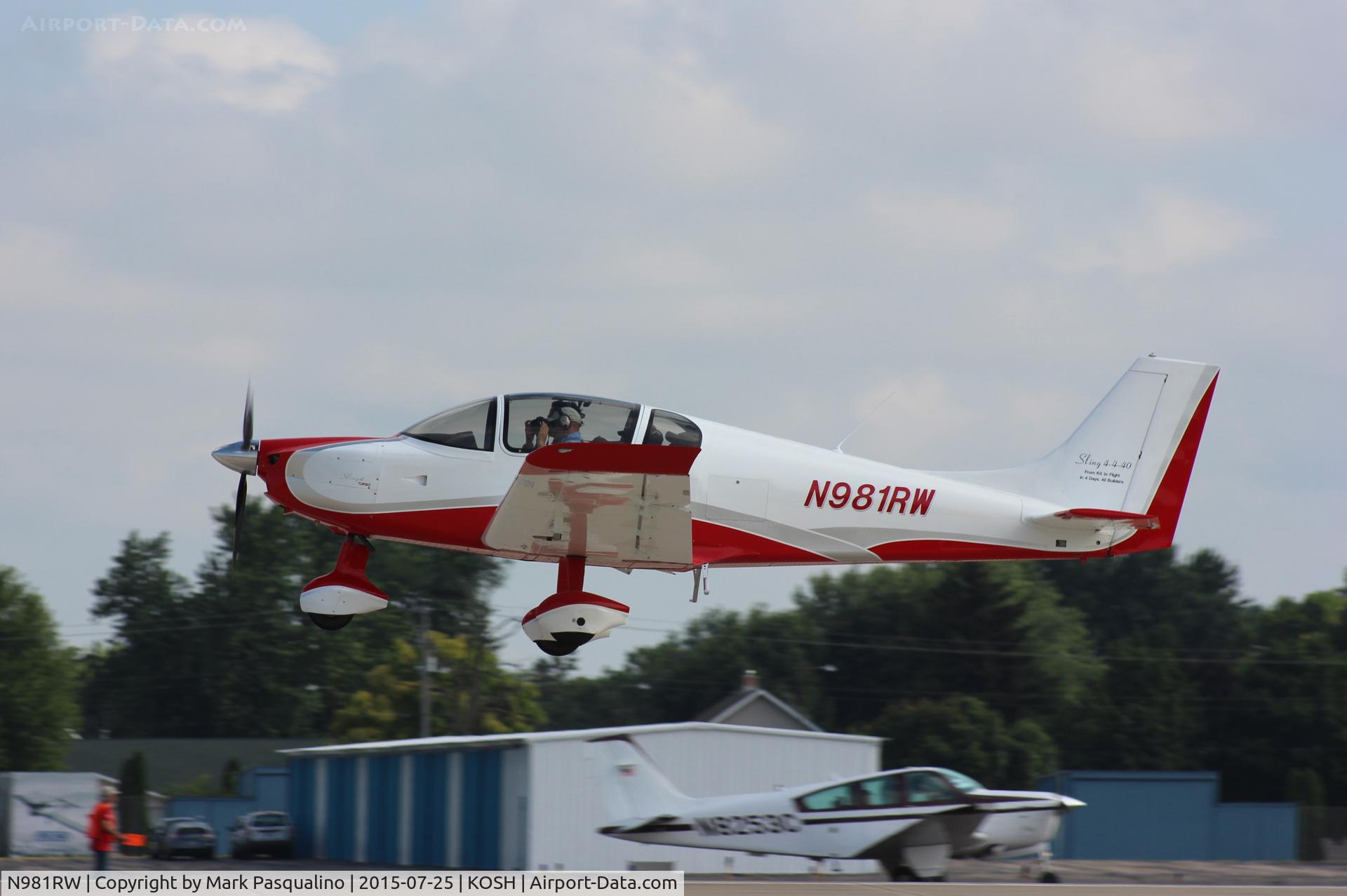 N981RW, 2014 The Airplane Factory Sling 4 C/N 057K, Sling 4