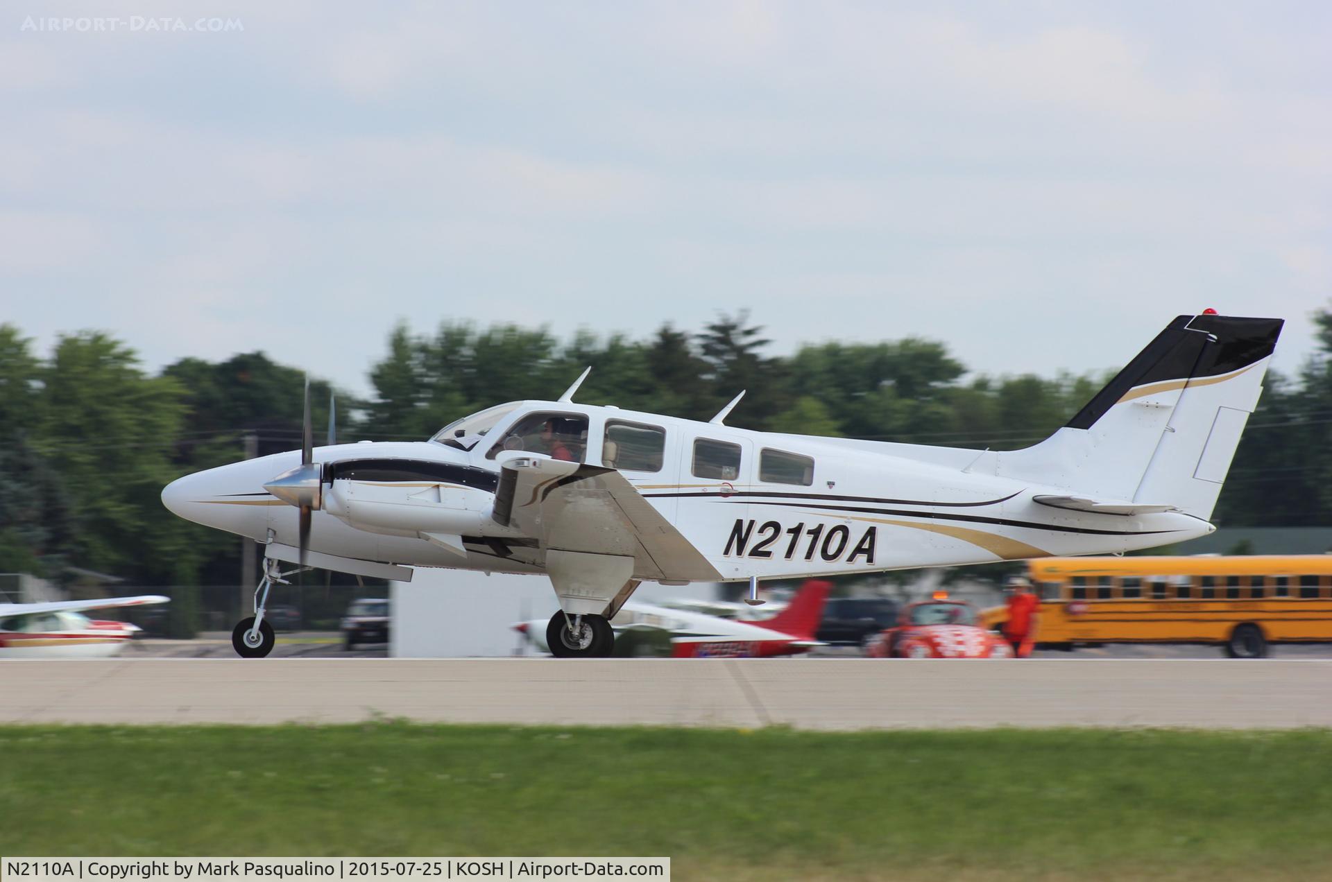 N2110A, 1977 Beech 58P Baron C/N TJ-129, Beech 58P