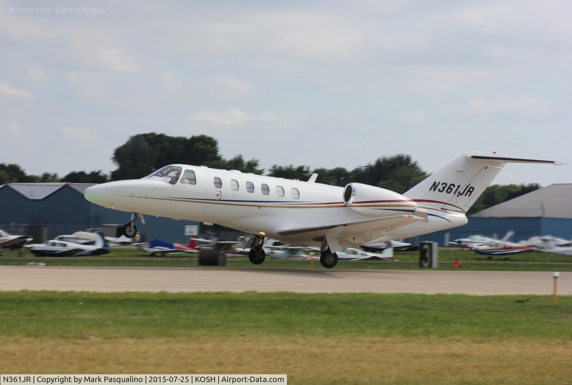 N361JR, 2007 Cessna 525A CitationJet CJ2+ C/N 525A0361, Cessna 525A