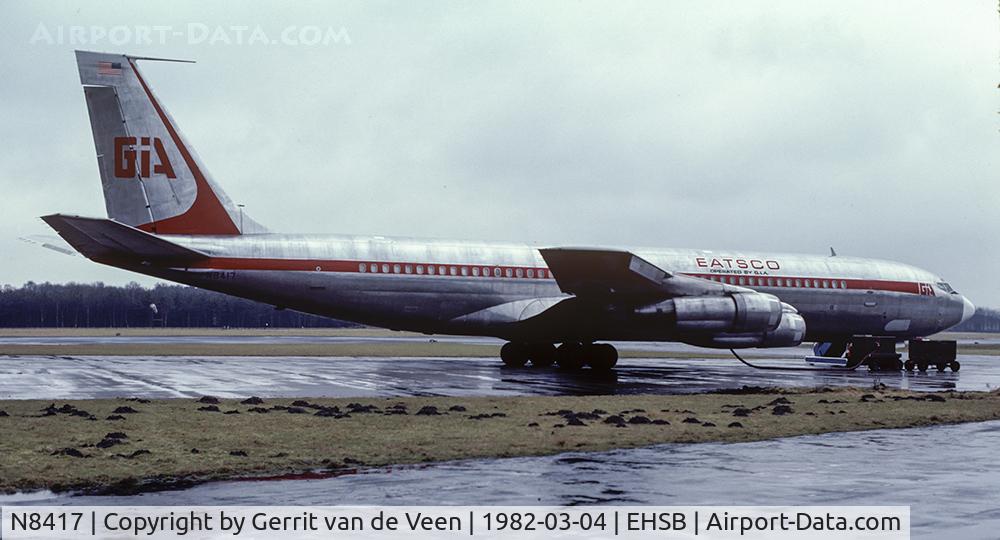 N8417, 1968 Boeing 707-323C C/N 20089, parked at Soesterberg end of rwy 31