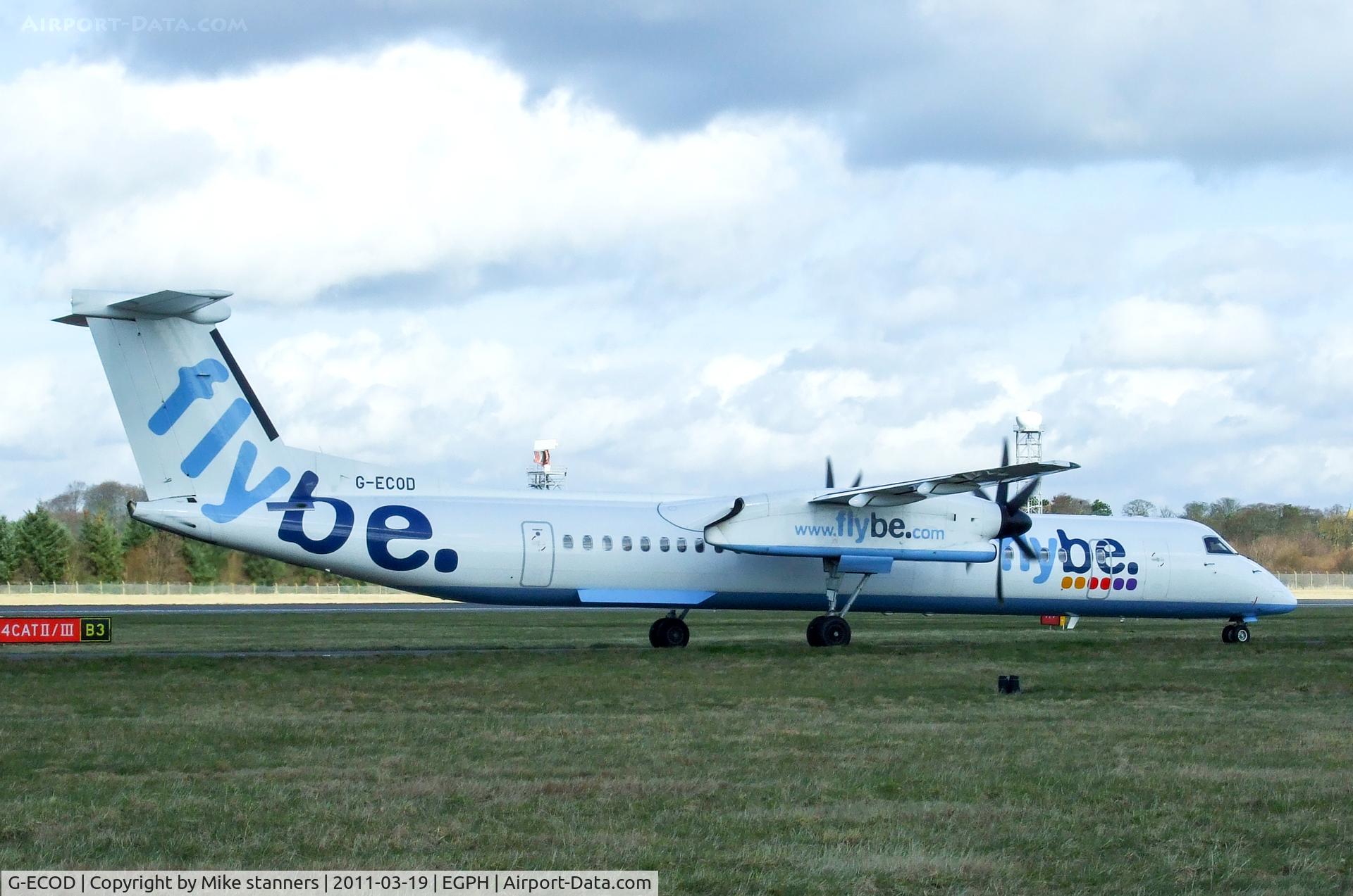 G-ECOD, 2008 De Havilland Canada DHC-8-402Q Dash 8 C/N 4206, Flybe Dash 8Q-402