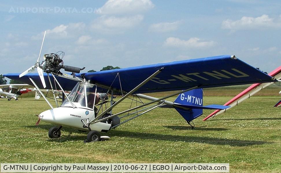 G-MTNU, 1987 Thruster TST MK1 C/N 897-TST-035, @ the 100 years of Flying @ Wolverhampton Airports Fly -In.