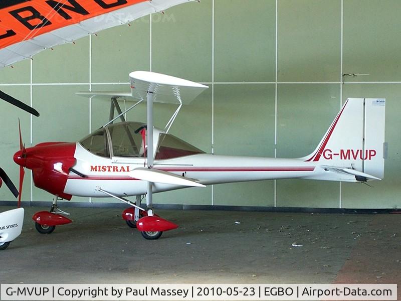 G-MVUP, 1988 Aviasud Mistral C/N BMAA/HB/003, Short term resident @ Halfpenny Green.
