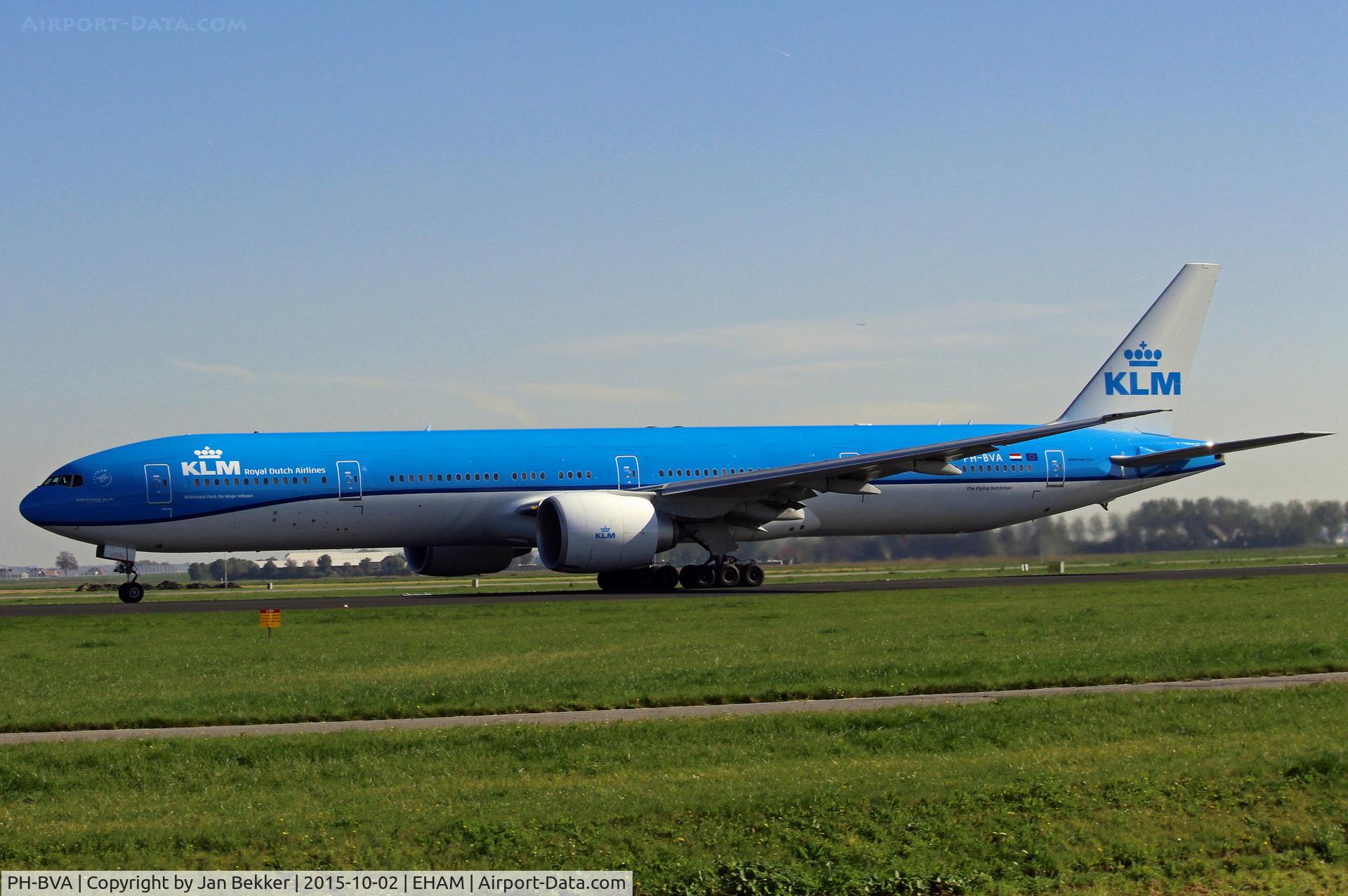 PH-BVA, 2008 Boeing 777-306/ER C/N 35671, Schiphol, Polderbaan
