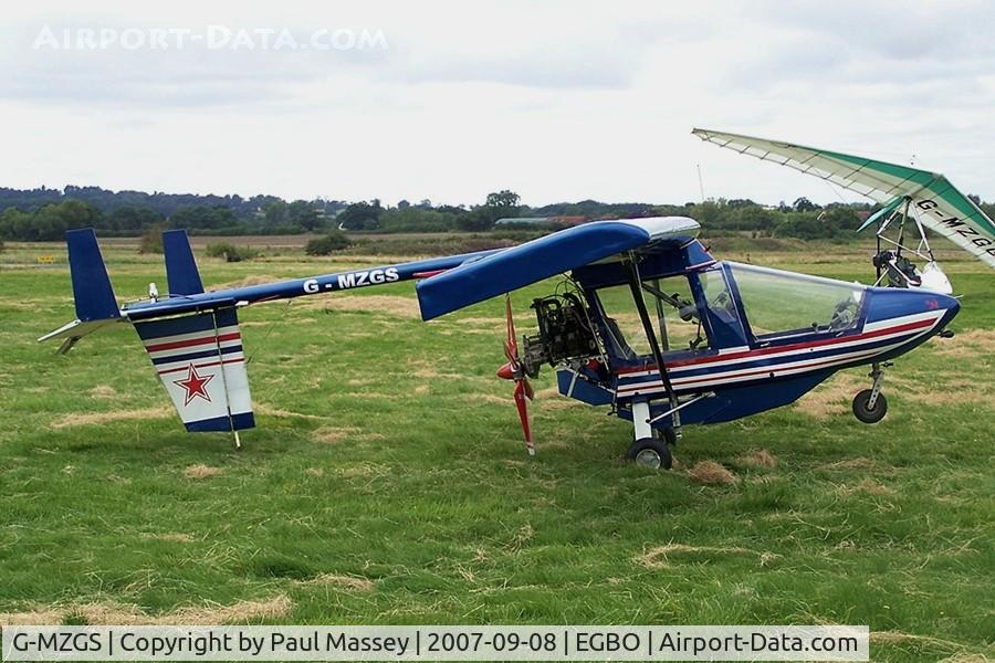 G-MZGS, 1998 CFM SHADOW SERIES DD C/N PFA 161-13050, @ the 2007 Autumn fly -in.