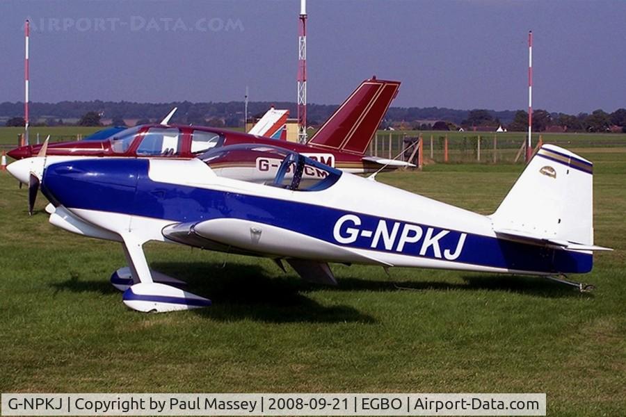 G-NPKJ, 1998 Vans RV-6 C/N PFA 181-13138, @ the 2008 Autumn fly -in.