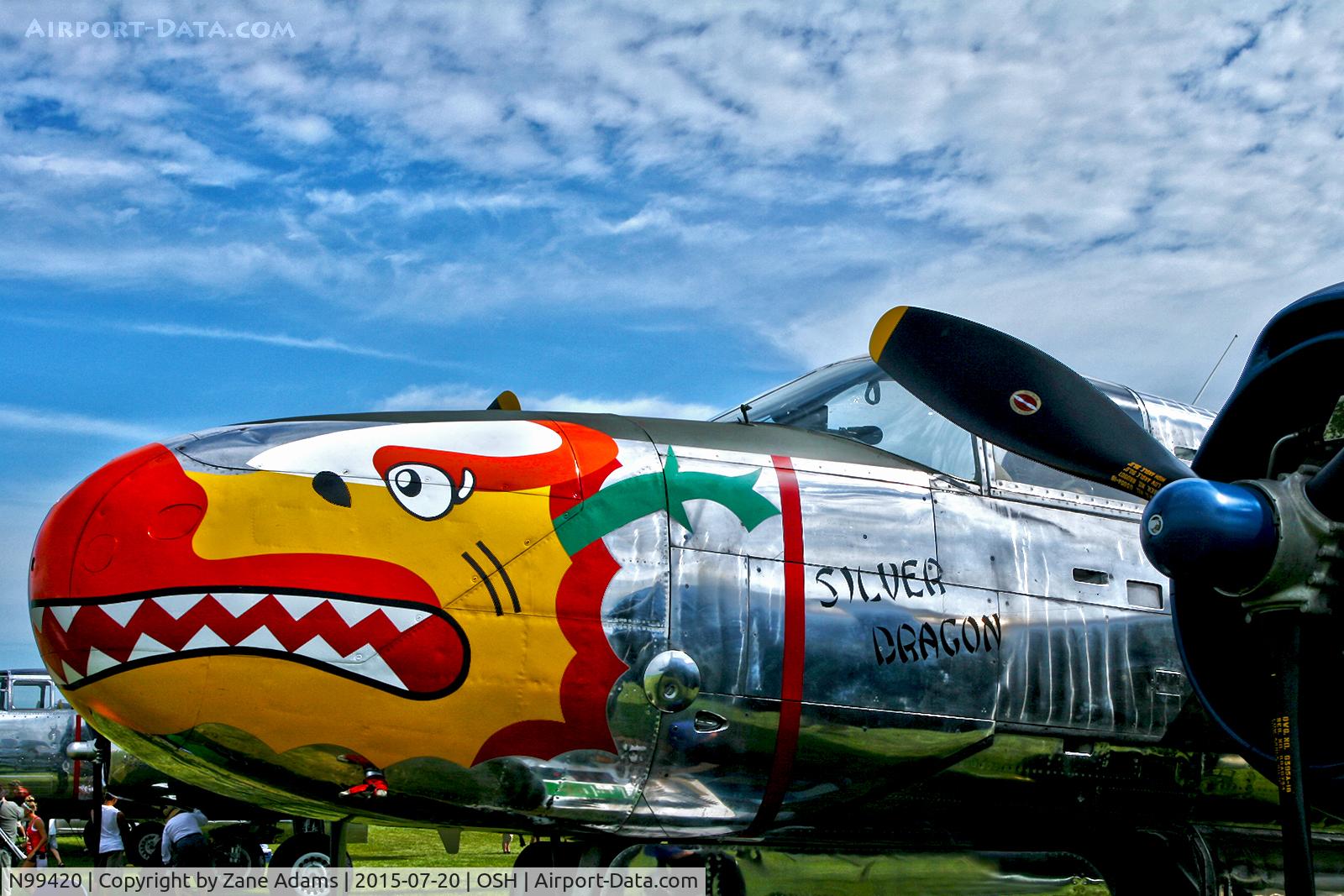 N99420, 1944 Douglas B-26B Invader C/N 27383, 2015 EAA AirVenture - Oshkosh, Wisconsin