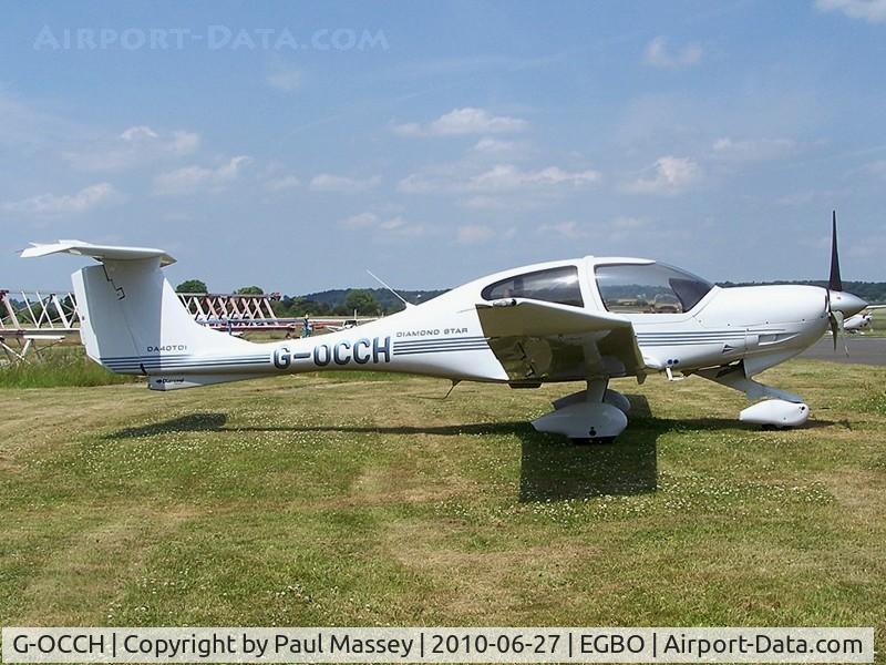 G-OCCH, 2006 Diamond DA-40D Diamond Star C/N D4.233, Based when photographed.