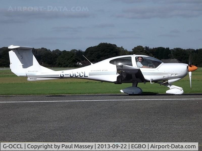 G-OCCL, 2006 Diamond DA-40D Diamond Star C/N D4.237, Resident @ Halfpenny Green.