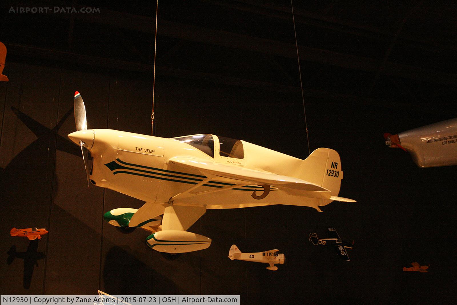 N12930, 1932 Chester Special C/N 1, 2015 EAA Museum - Oshkosh, Wisconsin