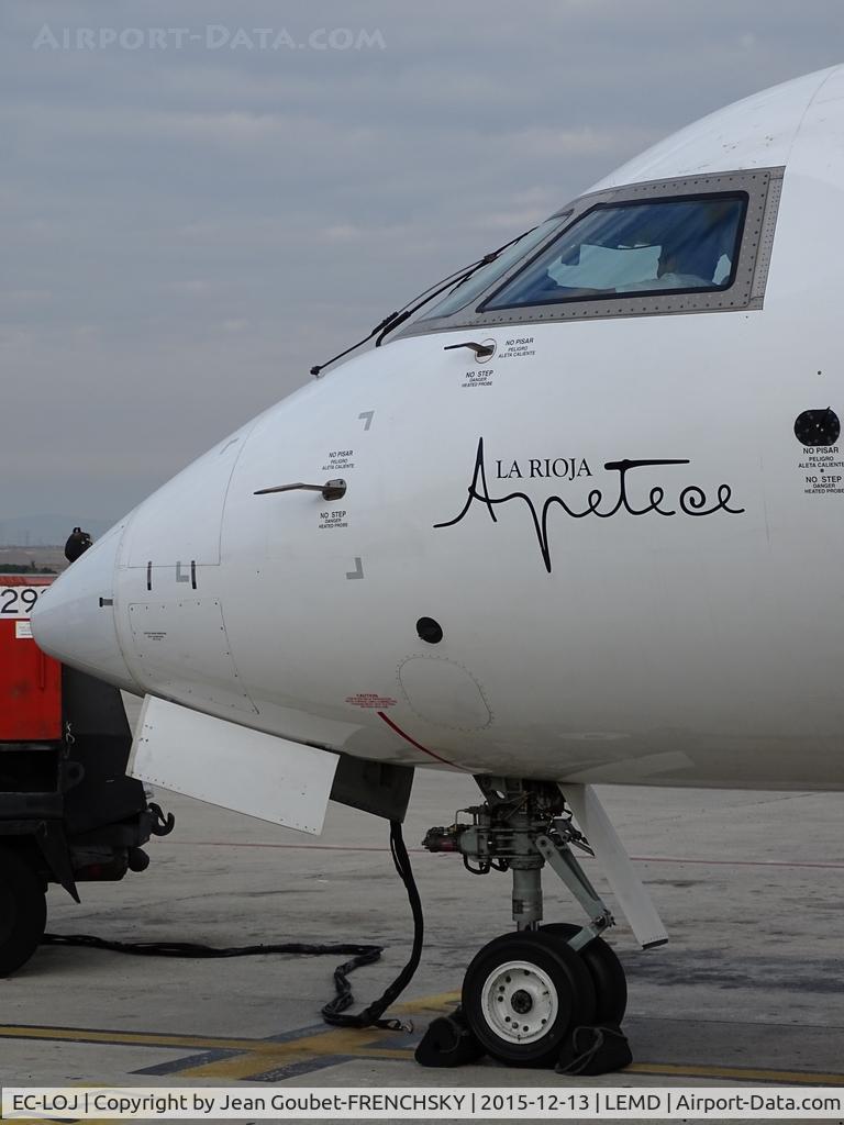 EC-LOJ, 2011 Bombardier CRJ-1000ER NG (CL-600-2E25) C/N 19018, my plane IB8379 from Marrakech