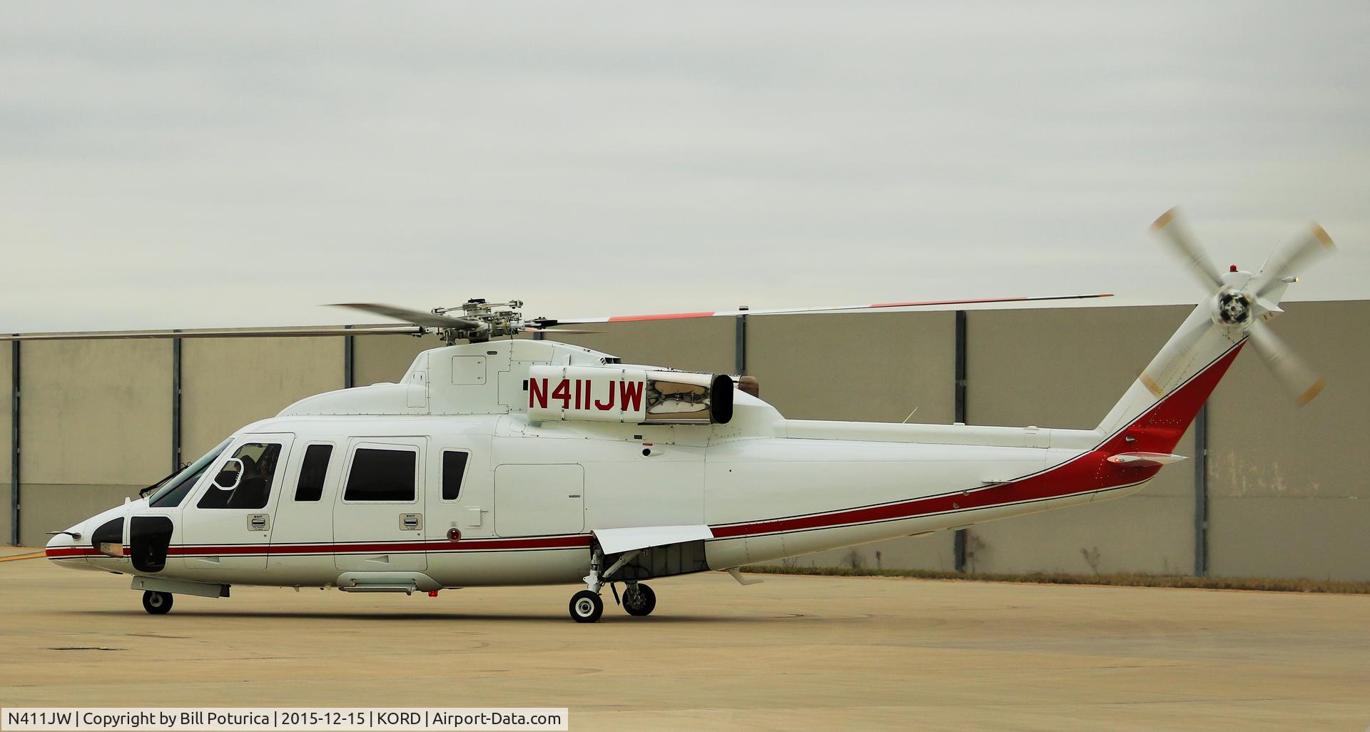 N411JW, 1989 Sikorsky S-76B C/N 760357, Chicago O'Hare Signature FBO