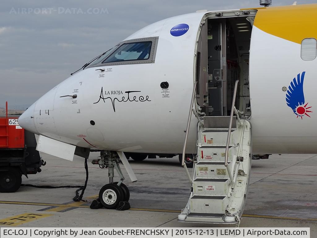 EC-LOJ, 2011 Bombardier CRJ-1000ER NG (CL-600-2E25) C/N 19018, my plane IB8379 from Marrakech