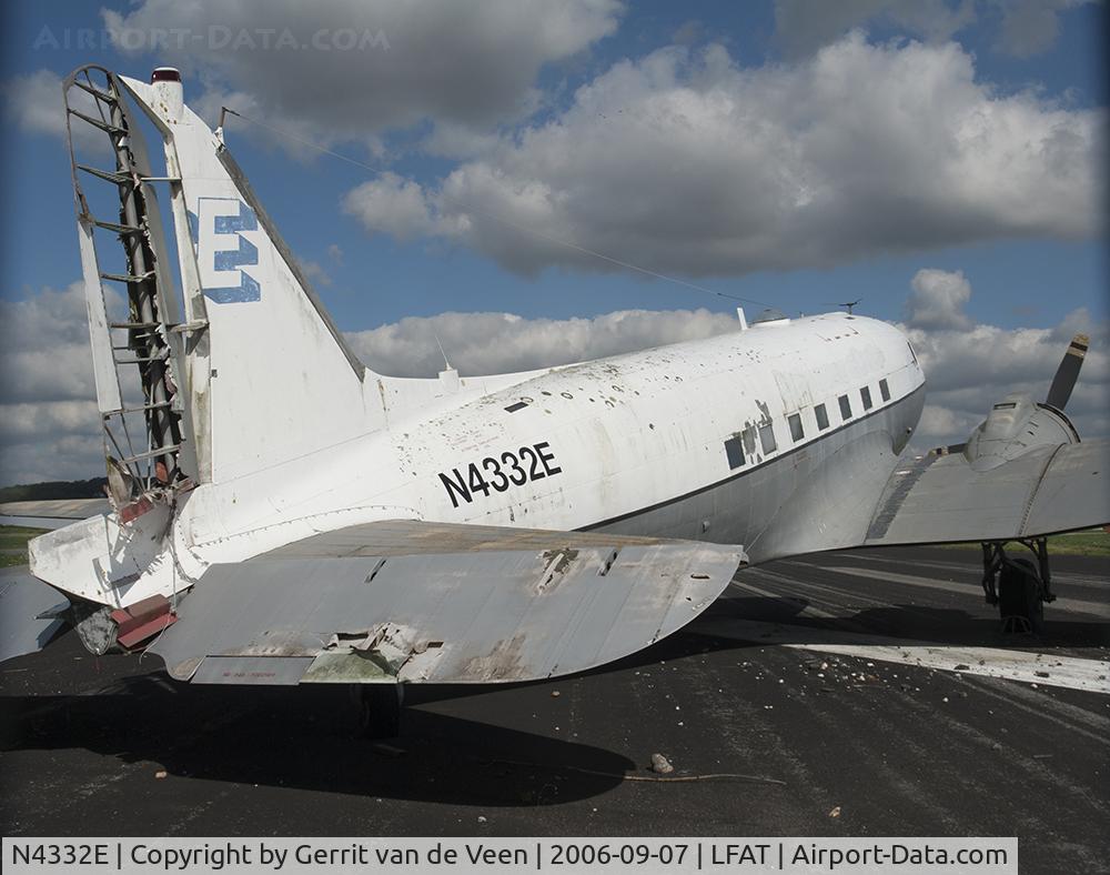 N4332E, Douglas DC3C C/N 32561, In the far westerly corner of the airfield