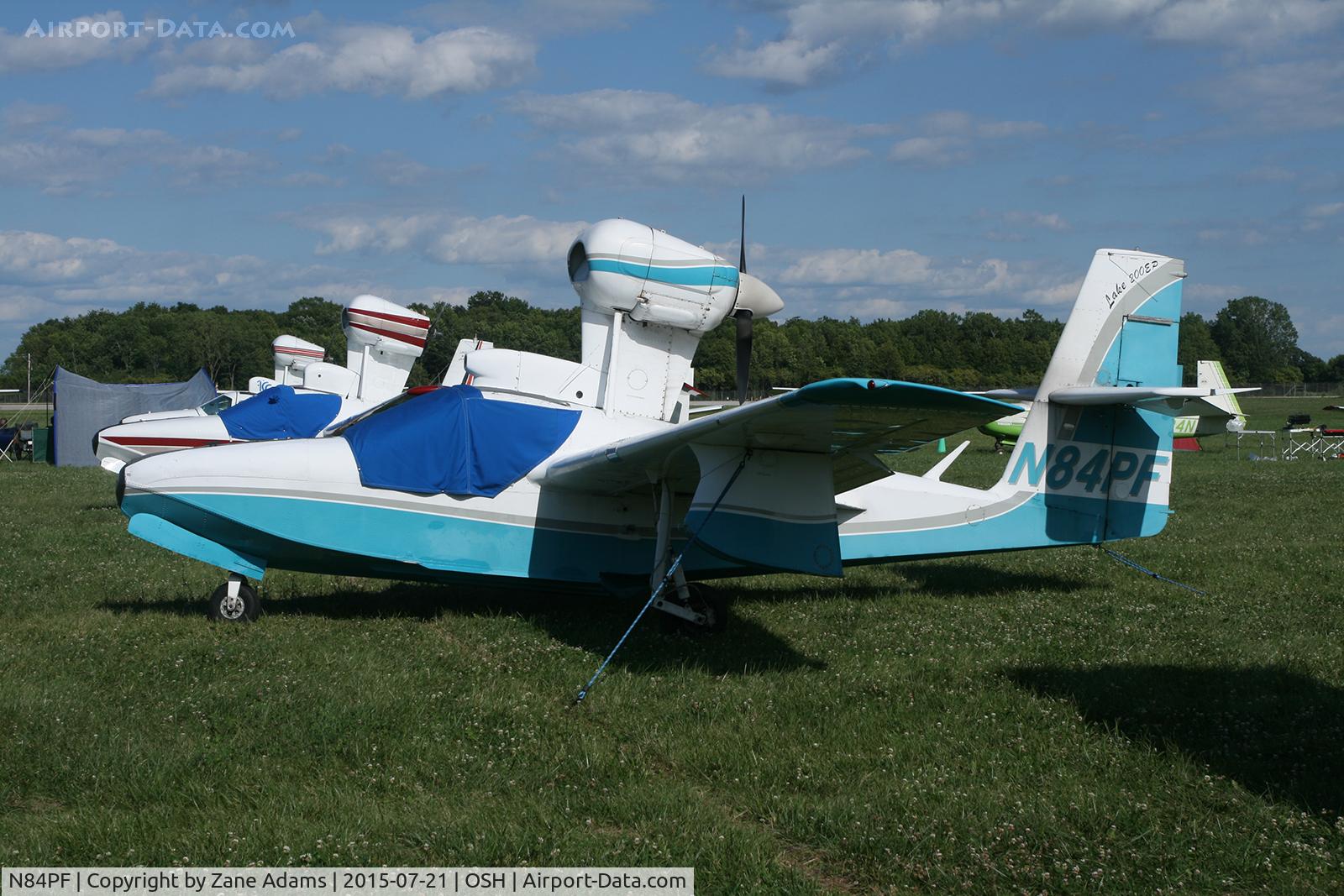 N84PF, 1984 Lake LA-4-200 Buccaneer C/N 1100, 2015 EAA AirVenture - Oshkosh, Wisconsin