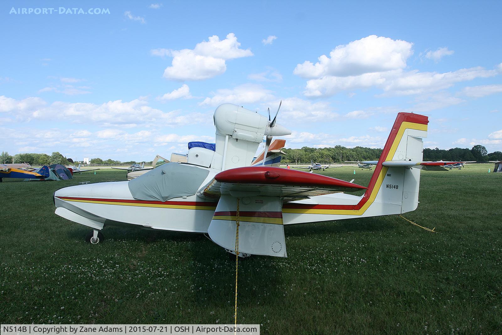N514B, Bay Aviation SUPER V C/N 1538, 2015 EAA AirVenture - Oshkosh, Wisconsin