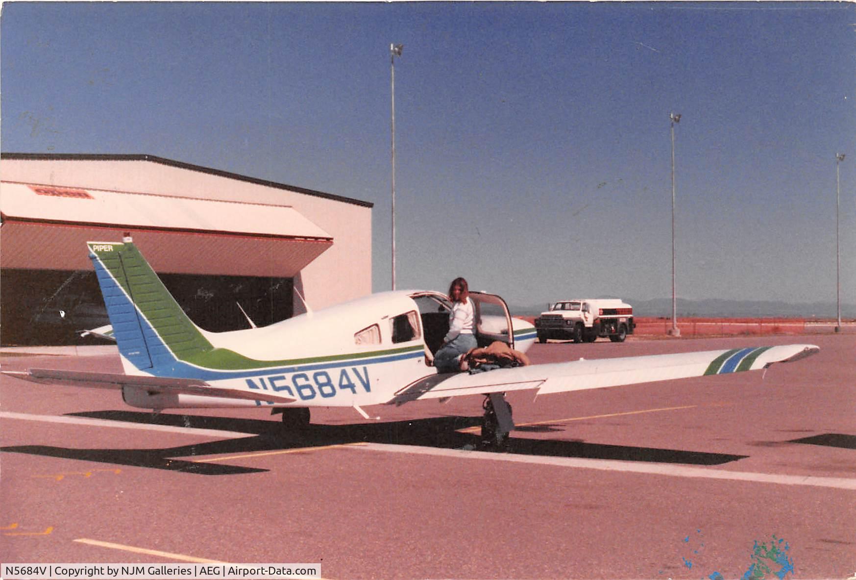 N5684V, Piper PA-28R-201T Cherokee Arrow III C/N 28R-7703148, Older photo from New Mexico owner, circa 1989.