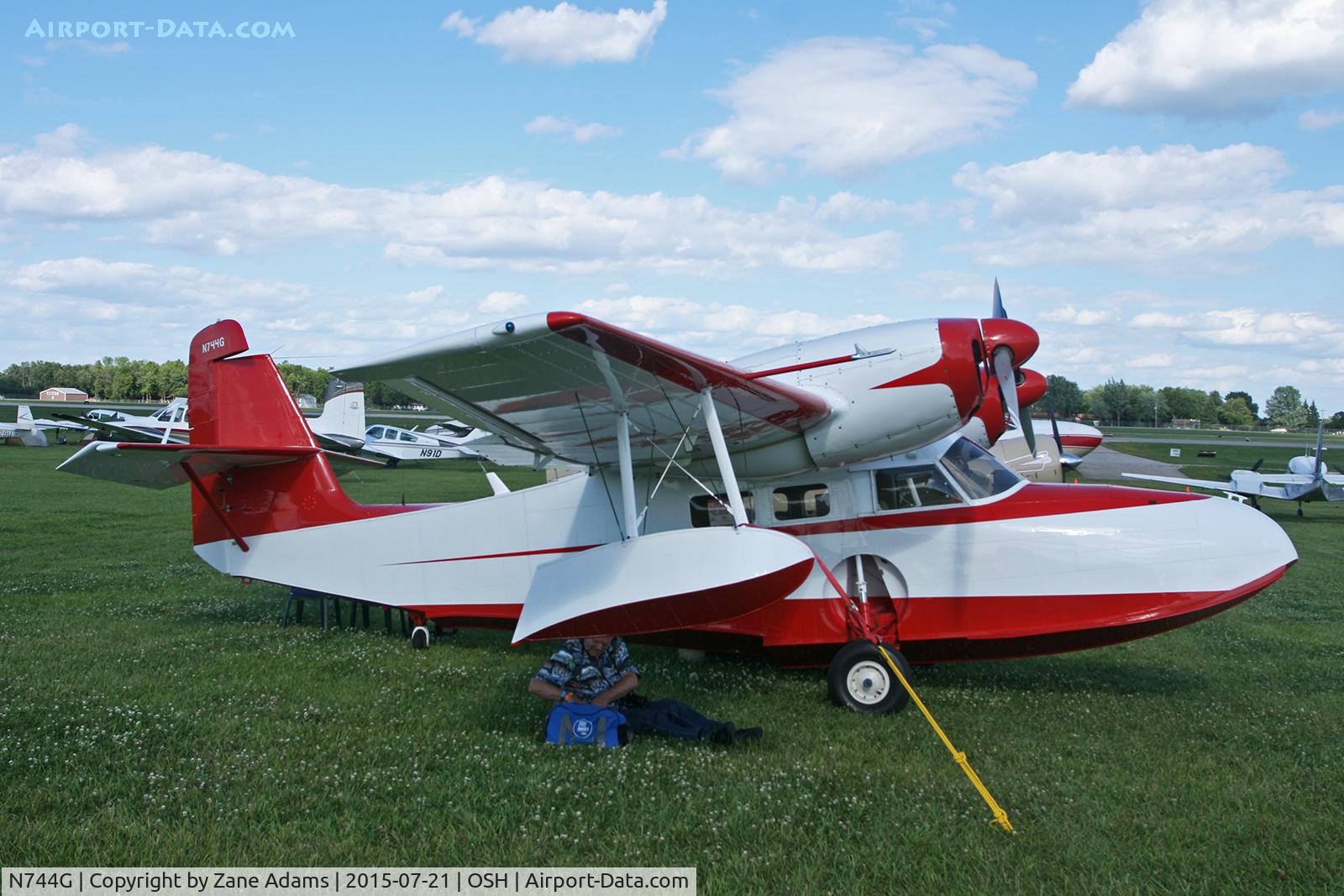 N744G, 1944 Grumman G-44 Widgeon C/N 1394, 2015 EAA AirVenture - Oshkosh, Wisconsin