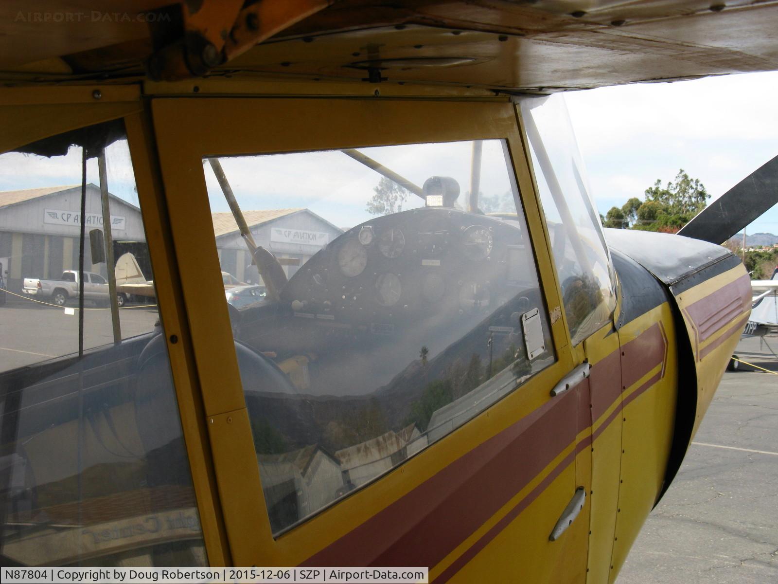 N87804, 1946 Piper PA-12 Super Cruiser C/N 12-5, 1946 Piper PA-12 SUPER CRUISER, Lycoming O-290 135 Hp upgrade, panel