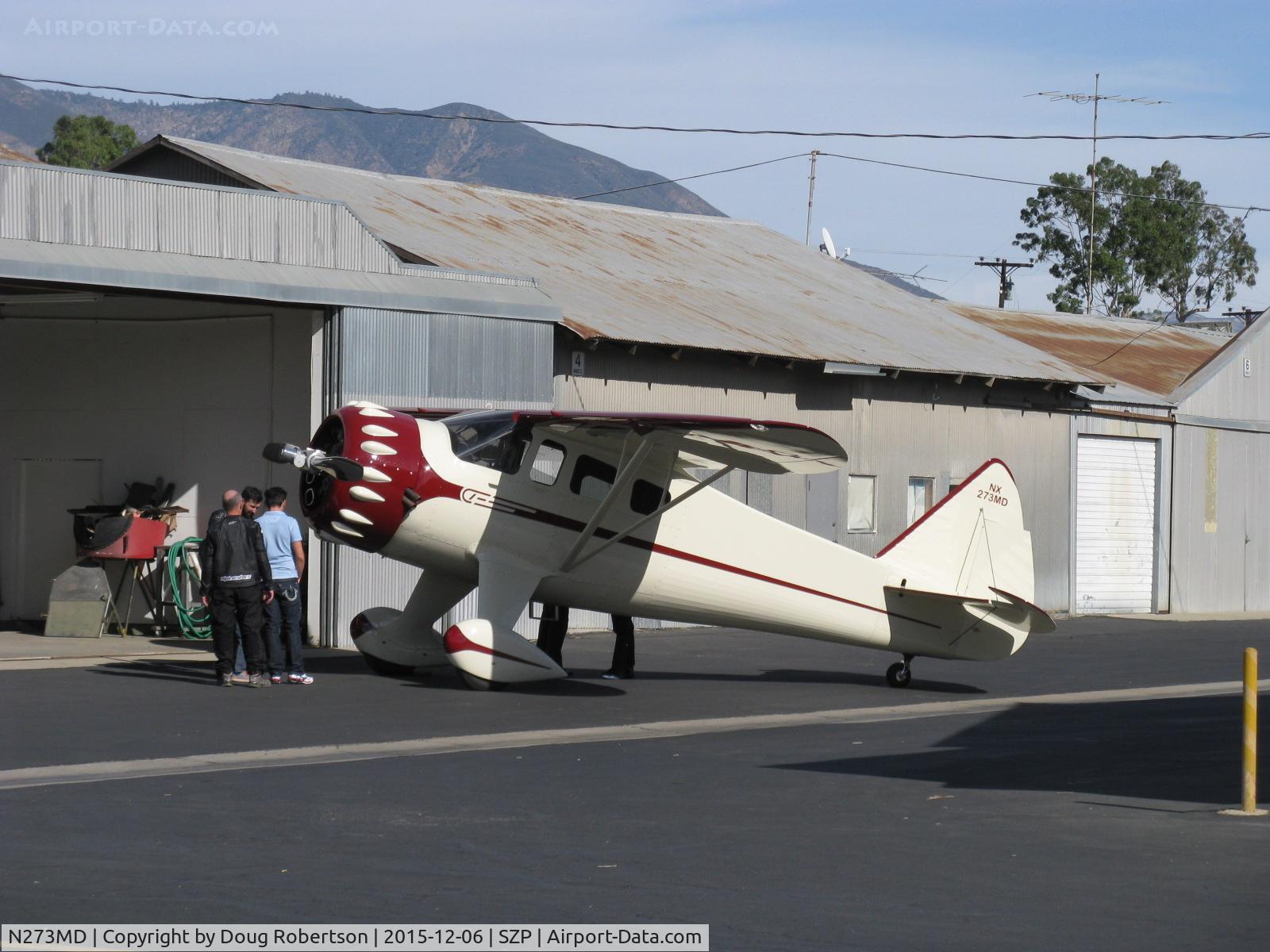N273MD, 2008 Dickenson Howard DGA-21 (Replicate) C/N 001, 2008 Dickenson-Howard DGA-21 