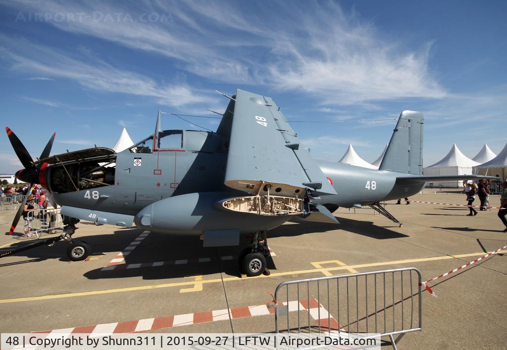 48, Breguet Br.1050 Alize C/N 48, Exhibited during FNI Airshow 2015