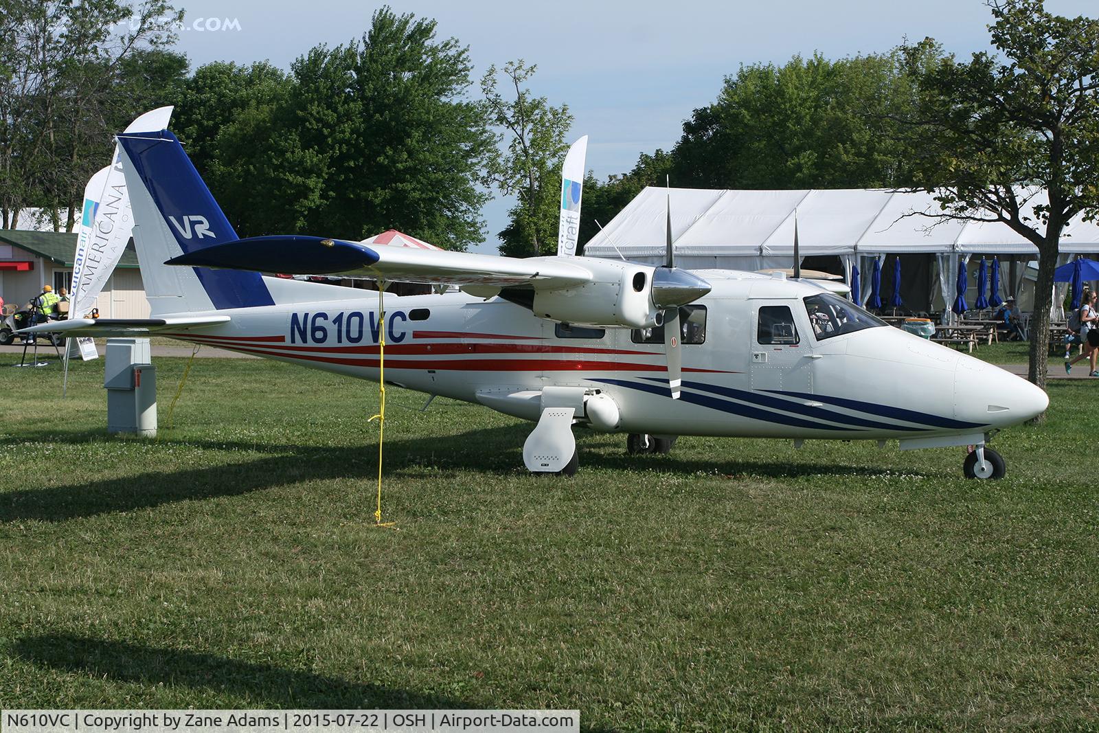 N610VC, 2014 Vulcanair P-68R Victor C/N 480/R, 2015 EAA AirVenture - Oshkosh, Wisconsin