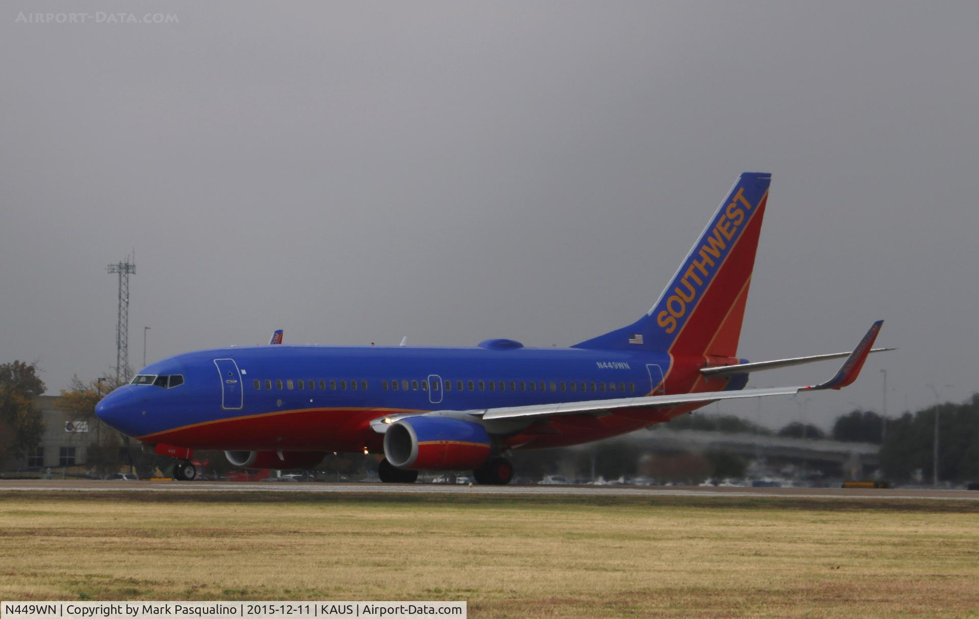 N449WN, 2003 Boeing 737-7H4 C/N 32469, Boeing 737-700
