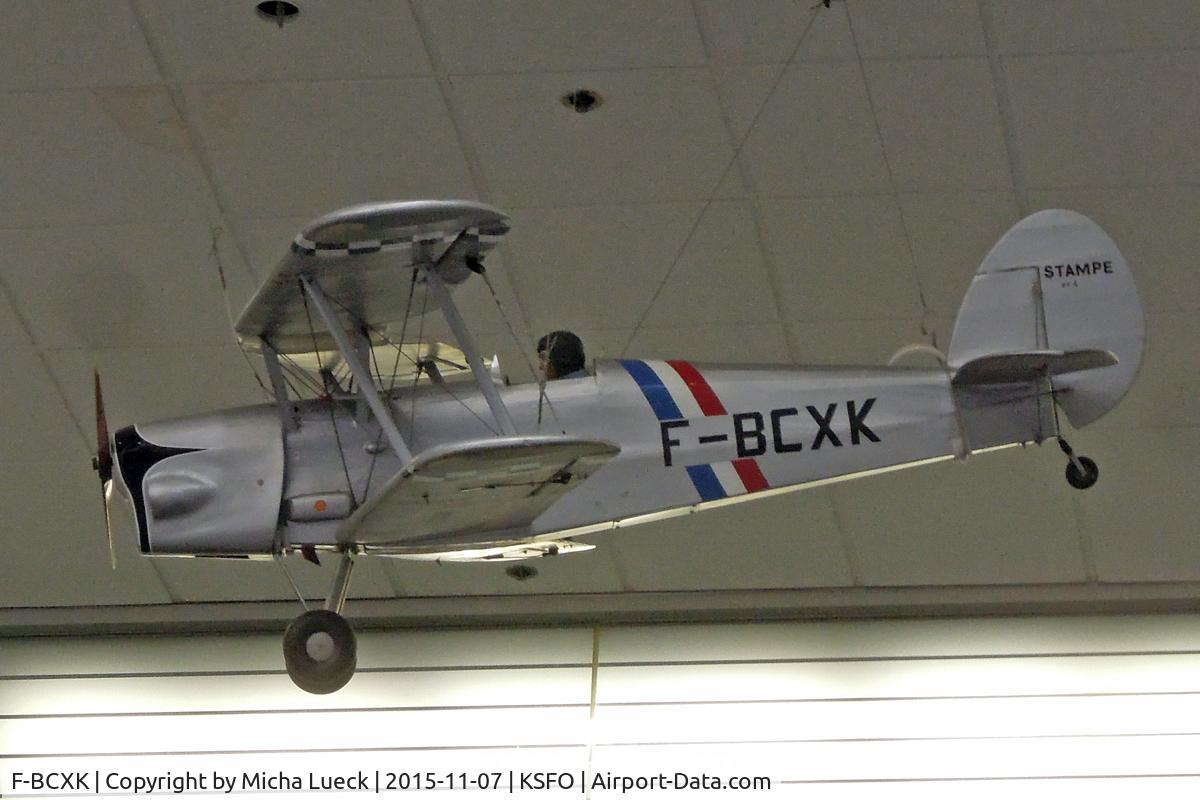F-BCXK, Stampe-Vertongen SV-4C C/N 445, At San Francisco
