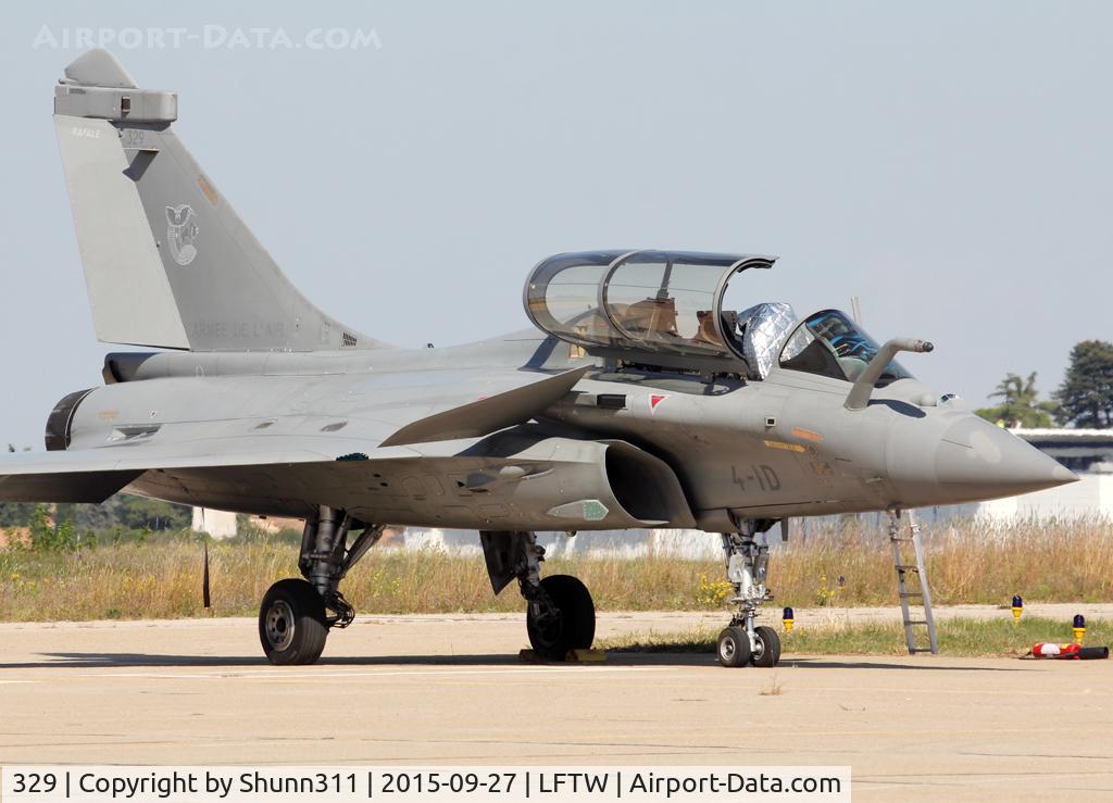 329, Dassault Rafale B C/N 329, Exhibited during FNI Airshow 2015 - Re-coded as 4-ID (ex. 113-ID)
