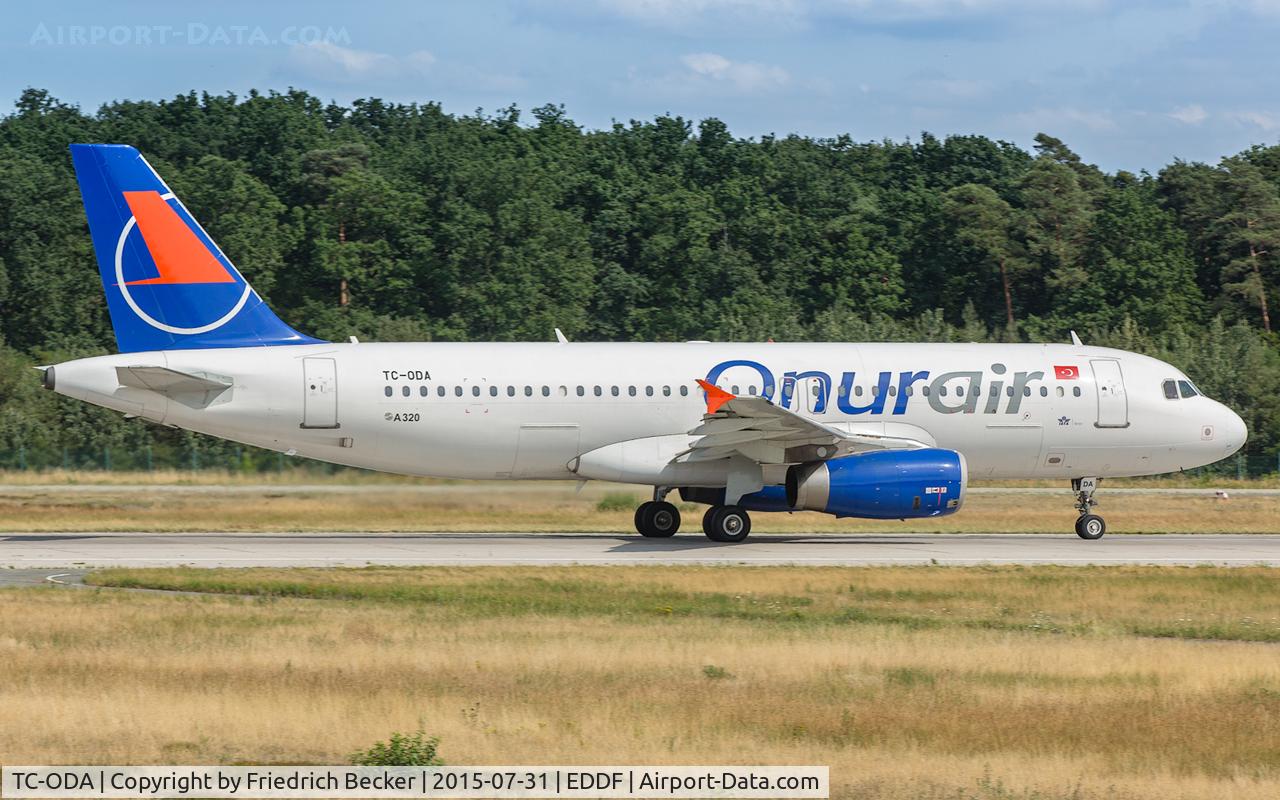 TC-ODA, 1998 Airbus A320-233 C/N 0912, departure via RW18W