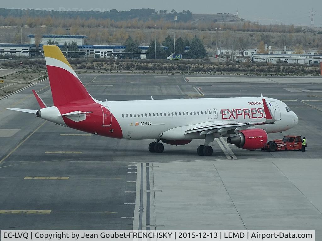 EC-LVQ, 2013 Airbus A320-216 C/N 5590, IBS3830 push to Gran Canaria Int'l