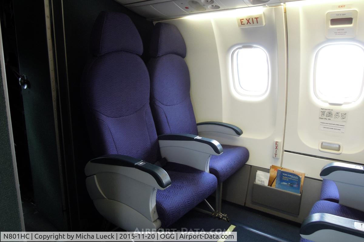 N801HC, 2004 ATR 42-500 C/N 629, Love the rear-facing seats on the ATR 42s