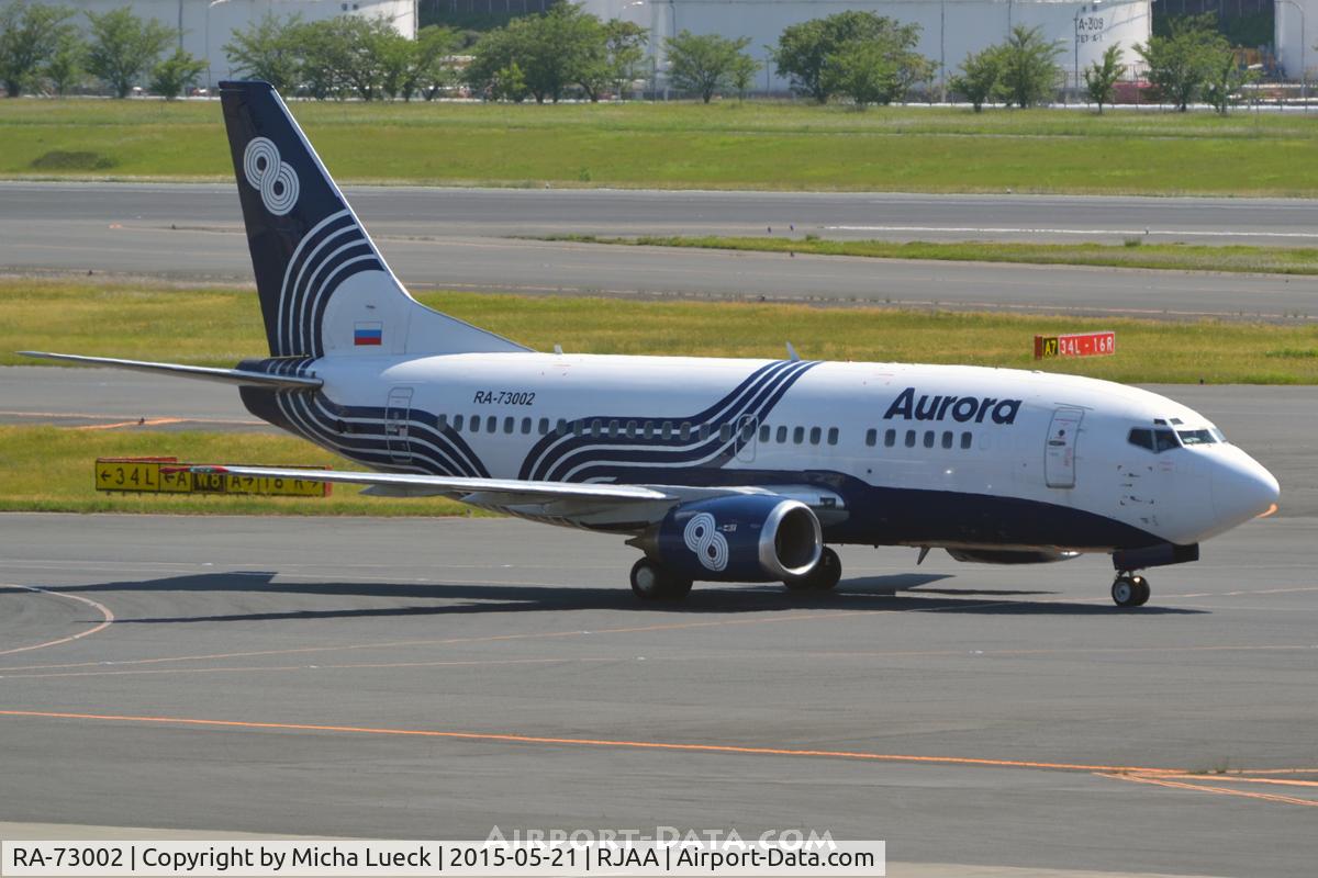 RA-73002, 1998 Boeing 737-5L9 C/N 28997, At Narita