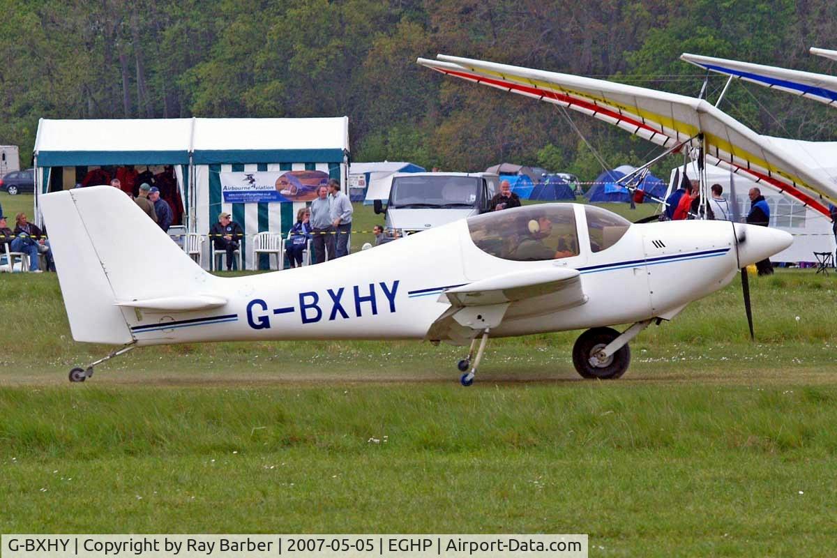 G-BXHY, 1998 Europa XS Monowheel C/N PFA 247-12514, Europa Avn Europa [PFA 247-12514] Popham~G 05/05/2007