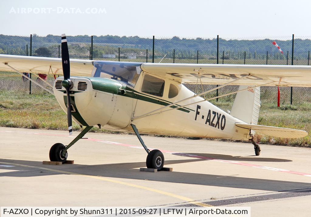 F-AZXO, 1946 Cessna 140 C/N 8069, Exhibited during FNI Airshow 2015