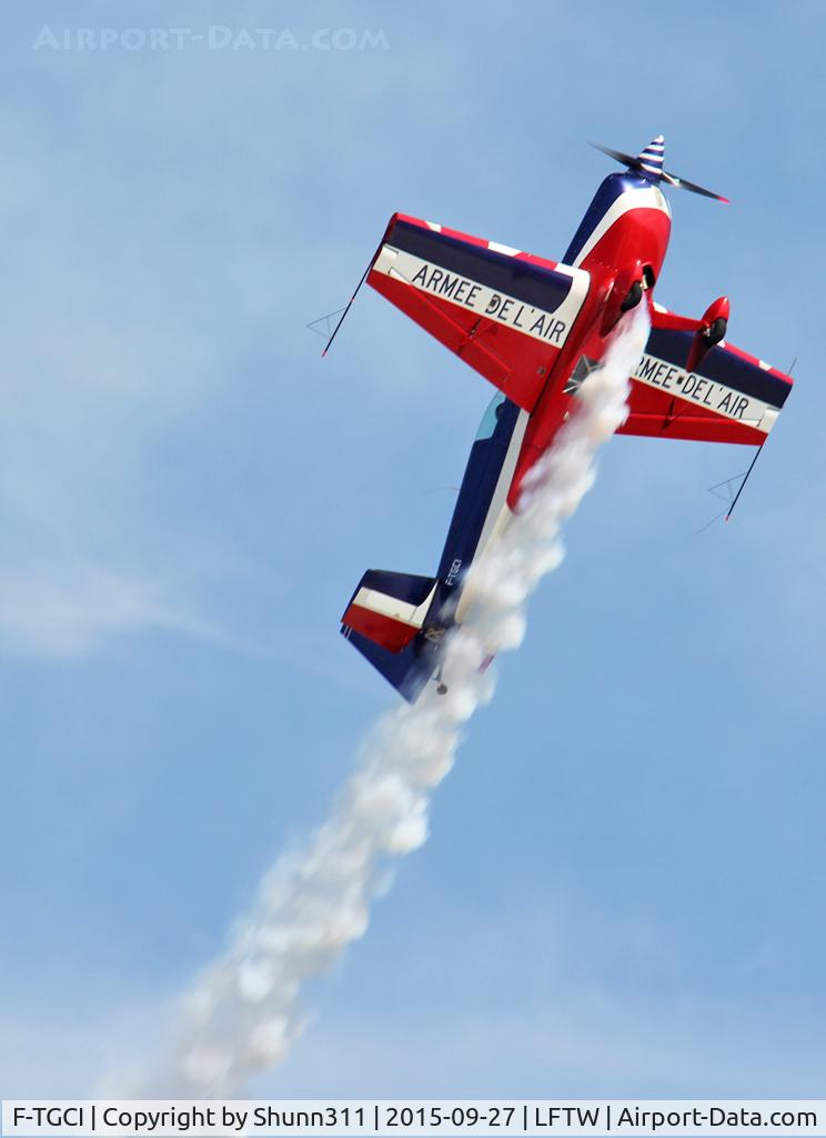 F-TGCI, Extra EA-330SC C/N 04, Exhibited during FNI Airshow 2015