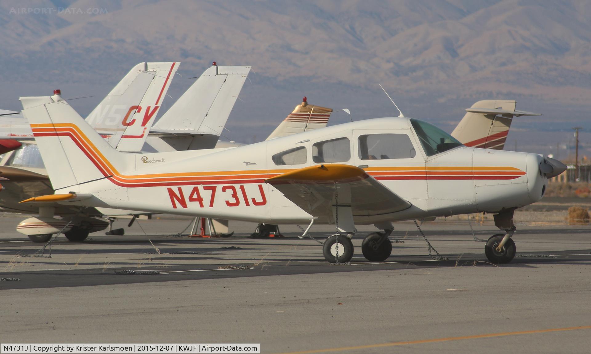 N4731J, 1967 Beech A23-24 Musketeer Super III C/N MA-169, Nice Beech!