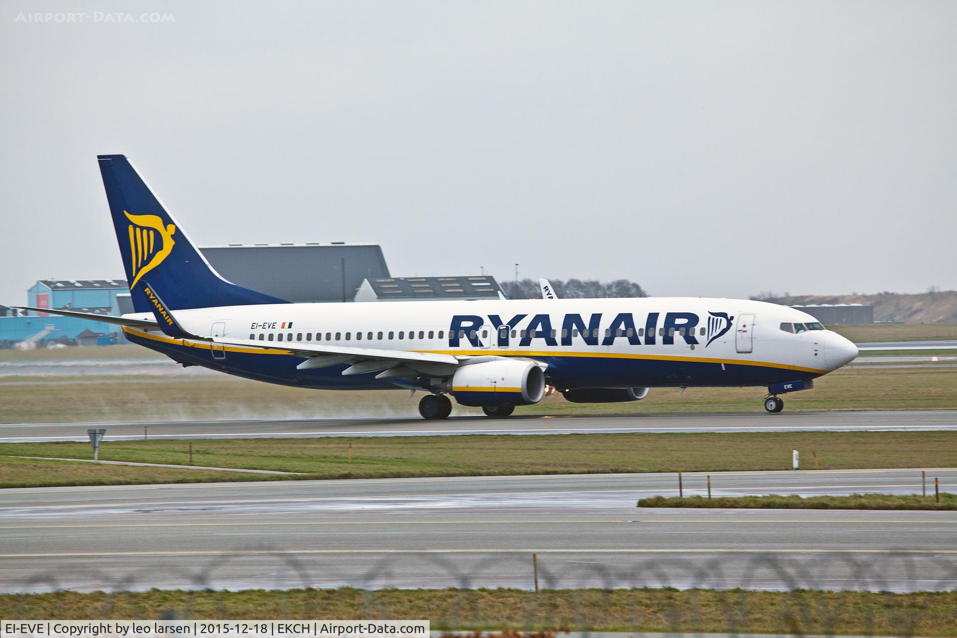 EI-EVE, 2012 Boeing 737-8AS C/N 35035, Copenhagen 18.12.15