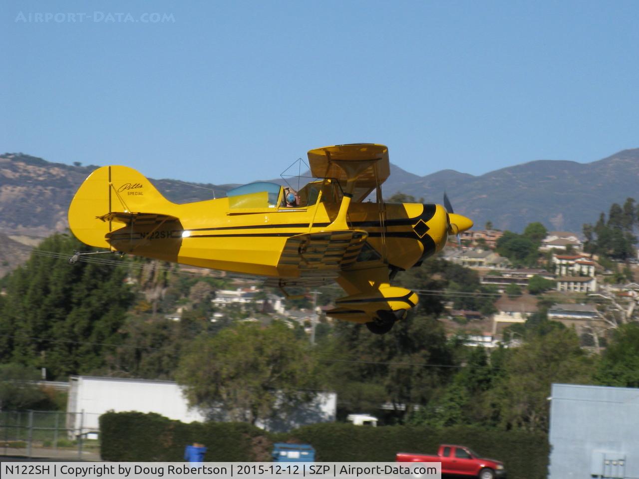 N122SH, 1976 Pitts S-1S Special C/N 20934, 1976 Eberle PITS S-1S SPECIAL 