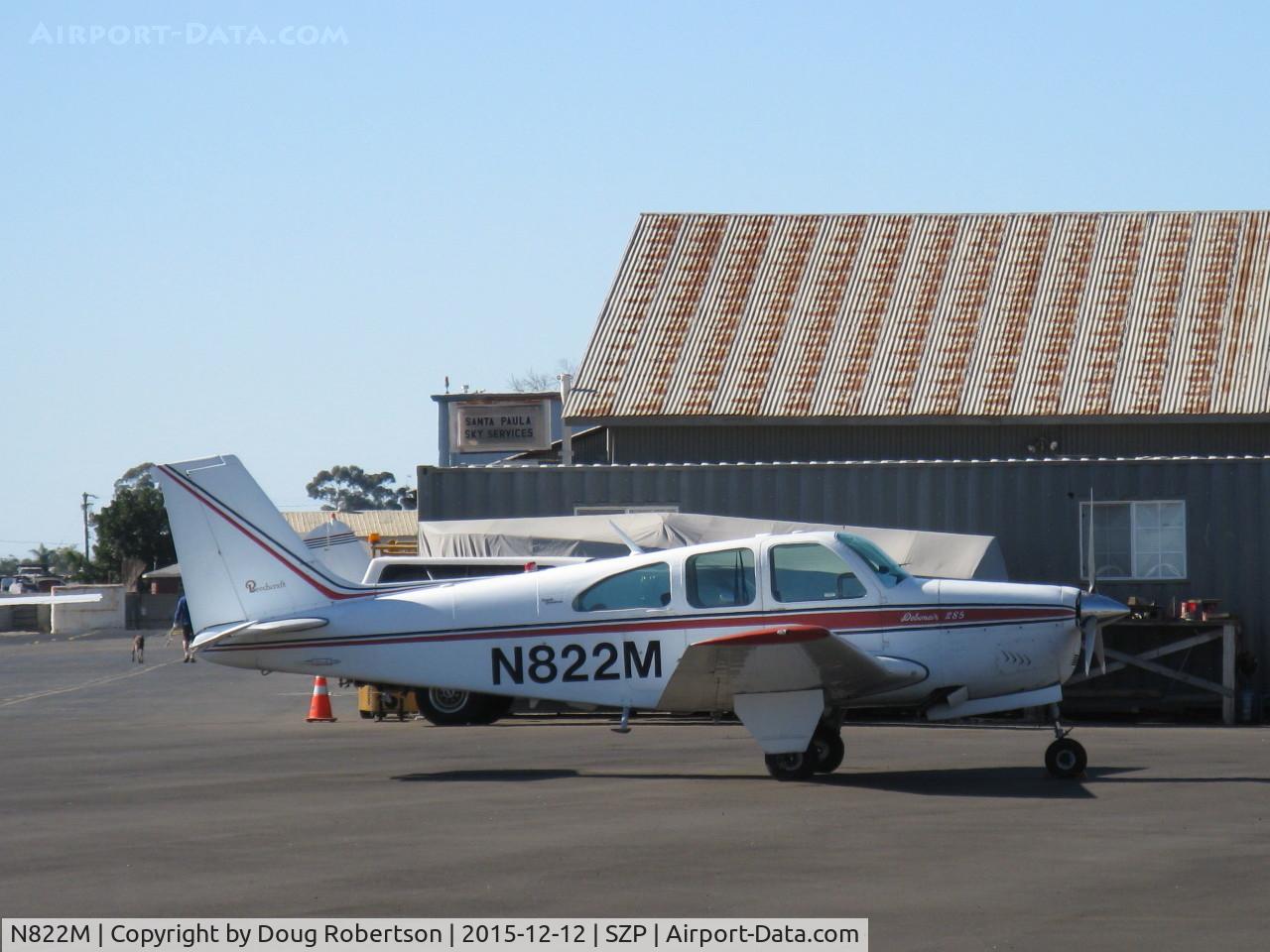 N822M, 1967 Beech 35-C33A Debonair C/N CE-138, 1967 Beech 35-C33A DEBONAIR, Continental IO-520-B 285 Hp, top speed 208 mph